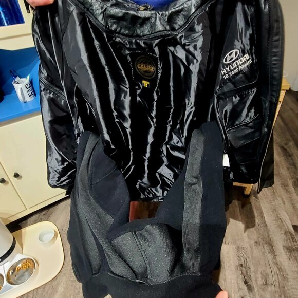 Men's Saxon Leather "Grand Prix" 3-in-1 Jacket (Model No. 9250) - New w/o tags - Picture 9 of 11